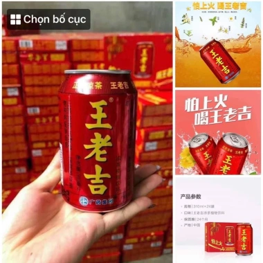 Thùng 24 lon Nước sâm Trà thảo mộc Wanglaoji 310ml – Thanh nhiệt, tươi mát, bổ dưỡng, giá chỉ 369.000đ 4