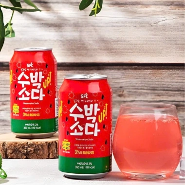 Thùng 24 Lon Nước Soda Vị Trái Cây SFC Hàn Quốc – Nhiều Vị Thơm Ngon, Giá 543.000 2
