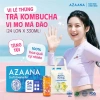 Thùng 24 lon trà Azaana KOMBUCHA vị Mơ má đào 330ml Nước trà lên men giảm giá 23% 2
