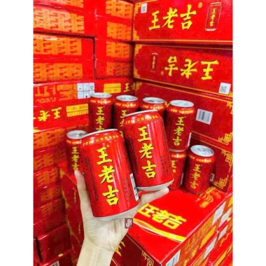 Thùng 24 Lon Trà Thảo Mộc Trà Sâm Thanh Nhiệt WangLaoJi 310ml Giá ưu đãi 315.000 VND