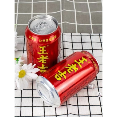 Thùng 24 Lon Trà Thảo Mộc Trà Sâm Thanh Nhiệt WangLaoJi 310ml Giá ưu đãi 315.000 VND