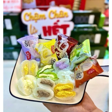 Thùng 2.5kg Bánh Mochi Kem Lạnh Mix Nhiều Vị - Giảm Giá Đến 22% - Vị Ngon Hot 4