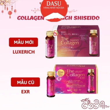 Thùng 30 chai Nước uống The Collagen Shiseido Exr/LUXERICH Nhật Bản 50ml - Cao cấp, giá ưu đãi 2.095.000₫