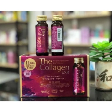 Thùng 30 chai Nước uống The Collagen Shiseido Exr/LUXERICH Nhật Bản 50ml - Cao cấp, giá ưu đãi 2.095.000₫ 5 Thùng 30 chai Nước uống The Collagen Shiseido Exr/LUXERICH Nhật Bản 50ml - Cao cấp, giá ưu đãi 2.095.000₫ 5