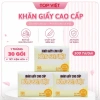 Thùng 30 gói giấy ăn cao cấp Bông Sen Việt 4 lớp - 300 tờ, chỉ 60.000 VND