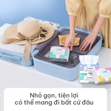 Thùng 30 gói giấy ăn Latumi 4 lớp mềm, thấm nhanh bột gỗ nguyên sinh 139.000đ 7