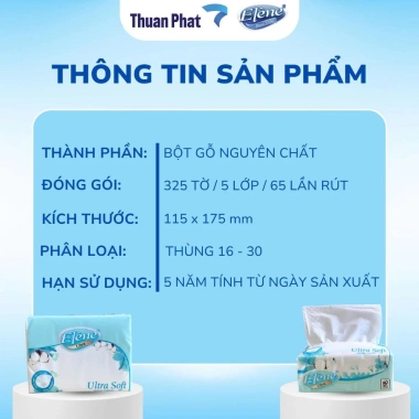 Thùng 30 Gói Khăn Giấy Lụa 5 Lớp Rút Elene Ultra Cao Cấp - Mềm Mịn, An Toàn, Giá 89.000₫ 8