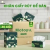 Thùng 30 gói Khăn giấy rút MOTOYU cao cấp – 230 tờ dày dặn, thấm hút tốt, mềm mại, an toàn da, chỉ 129.000₫