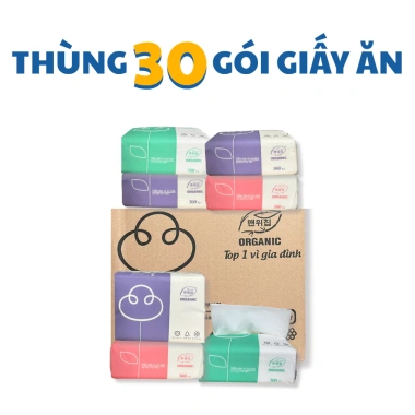 Thùng 30 gói Khăn giấy rút MOTOYU cao cấp – 230 tờ dày dặn, thấm hút tốt, mềm mại, an toàn da, chỉ 129.000₫