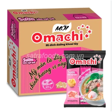 Thùng 30 gói Mì Omachi Khoai Tây 80g – Hương vị ngon, không sợ nóng, chỉ 278.909 VND 8