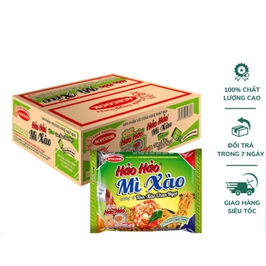 Thùng 30 Gói Mì Xào & Mì Nước Vị Tôm Hảo Hảo 75g - Chỉ 95.000 VNĐ 6 Thùng 30 Gói Mì Xào & Mì Nước Vị Tôm Hảo Hảo 75g - Chỉ 95.000 VNĐ 6