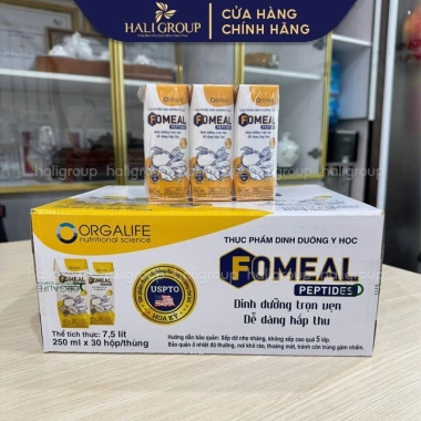Thùng 30 Hộp Fomeal Peptides Soup Dinh Dưỡng Người Kém Hấp Thu Giá 2,28 Triệu 2 Thùng 30 Hộp Fomeal Peptides Soup Dinh Dưỡng Người Kém Hấp Thu Giá 2,28 Triệu 2