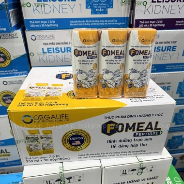 Thùng 30 Hộp Fomeal Peptides Soup Dinh Dưỡng Người Kém Hấp Thu Giá 2,28 Triệu 3 Thùng 30 Hộp Fomeal Peptides Soup Dinh Dưỡng Người Kém Hấp Thu Giá 2,28 Triệu 3