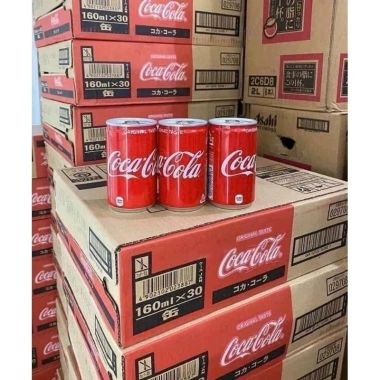 Thùng 30 lon Coca Cola Nhật Bản 160ml - Giá ưu đãi 537.000₫, tiết kiệm hơn 3