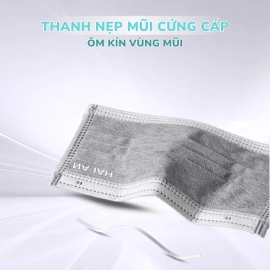 Thùng 300 chiếc Khẩu trang y tế 4 lớp Hải An - Kháng khuẩn, chống bụi, tia UV, giá 129.000₫ 6