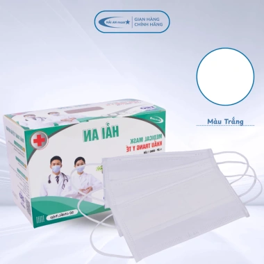 Thùng 300 chiếc Khẩu trang y tế 4 lớp Hải An - Kháng khuẩn, chống bụi, tia UV, giá 129.000₫ 10