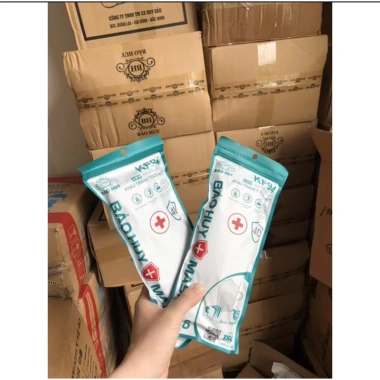 Thùng 300 chiếc Khẩu trang y tế KF94 4 lớp, siêu dày, kháng khuẩn, lọc bụi mịn - Tiêu chuẩn Hàn Quốc