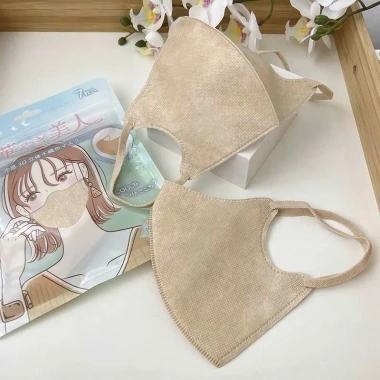 Thùng 300 khẩu trang 6D màu pastel 4 lớp kháng khuẩn, chống bụi, che kín Giá chỉ 89.000đ 3