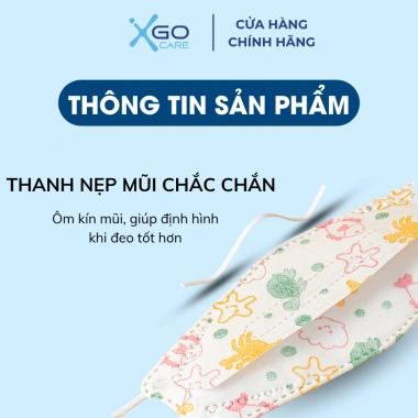 Thùng 300 khẩu trang bé KF94 4 lớp An Tâm – Kháng khuẩn, chống UV, tiện mang – Giá chỉ 70.000₫