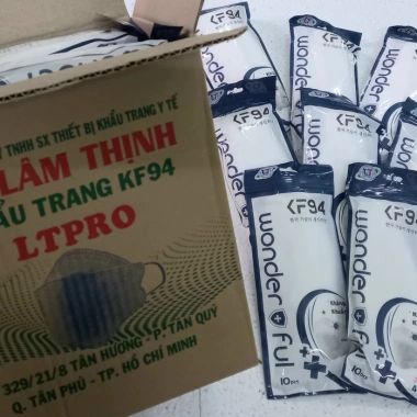 Thùng 300 Khẩu Trang Y Tế 94 Lâm Thịnh - Kháng khuẩn, chống bụi mịn, 199k