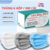 Thùng 300,200,100 khẩu trang y tế người lớn 4 lớp chống bụi UV - 69.600₫