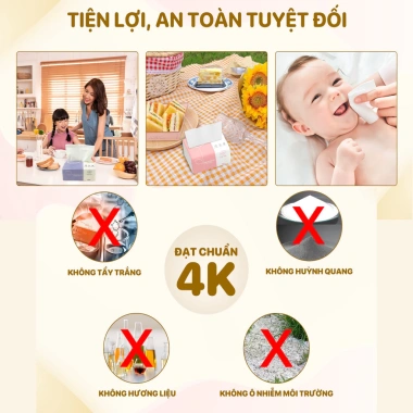 Thùng 30/16/10 Gói Giấy Ăn Top Gia Mềm Mịn – Khăn Giấy Gấu Trúc Thấm Hút Nhanh, Giá chỉ 80.100₫