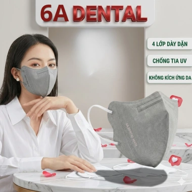 Thùng 310 khẩu trang 6A kháng khuẩn chống UV che mặt - Giá 65.000 VND tặng 10C