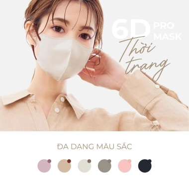 Thùng 320 khẩu trang 6D Dental Mask 3 lớp thoáng khí chống tia UV giá 85.000₫ 8