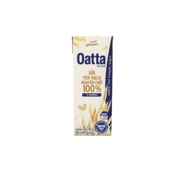 Thùng 36 hộp OATTA Drink Sữa Yến Mạch Nguyên Chất 180ml Ít Đường Giá 337.000đ