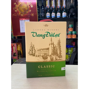 Thùng 4 Bình Vang Đà Lạt 3L Hộp Giấy Lên men - Giá ưu đãi 1.265.000 VND 6