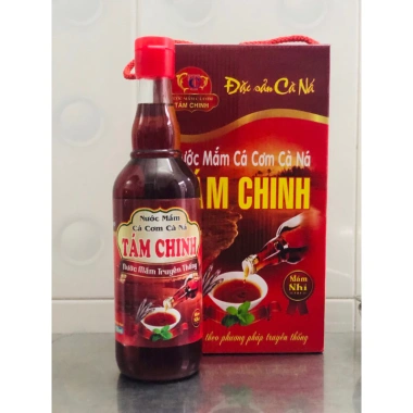 Thùng 4 chai Nước mắm nhĩ Tám Chinh Cà Ná Ninh Thuận 500ml - Giá ưu đãi 343.000đ