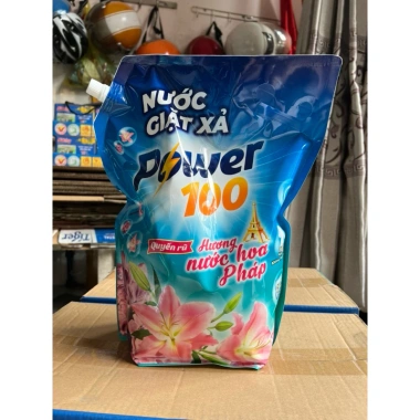 Thùng 4 Túi Nước Giặt Xả Power 100 Hương Nước Hoa Pháp 3.2kg Giá ưu đãi 496k 7 Thùng 4 Túi Nước Giặt Xả Power 100 Hương Nước Hoa Pháp 3.2kg Giá ưu đãi 496k 7