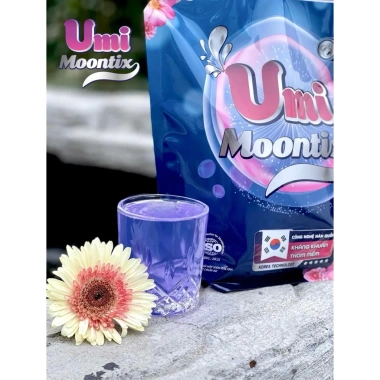 Thùng 4 Túi Nước Giặt Xả Umi Moontix 2in1 3.000ml - Công Nghệ Hàn Quốc, 280.000đ 3