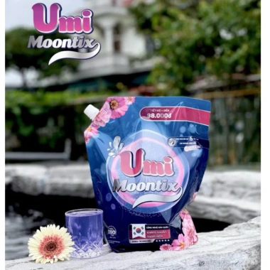 Thùng 4 Túi Nước Giặt Xả Umi Moontix 2in1 3.000ml - Công Nghệ Hàn Quốc, 280.000đ 6