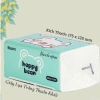 Thùng 40 gói Happy Bear Giấy Rút Lụa Trắng 360 tờ 3 lớp không mùi - Dai dày, mềm mại, chỉ 225.000đ 3