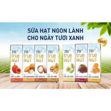 Thùng 48 hộp sữa hạt TH True Nut 180ml - Nhiều vị, giảm 20% còn 581.950₫ 2 Thùng 48 hộp sữa hạt TH True Nut 180ml - Nhiều vị, giảm 20% còn 581.950₫ 2
