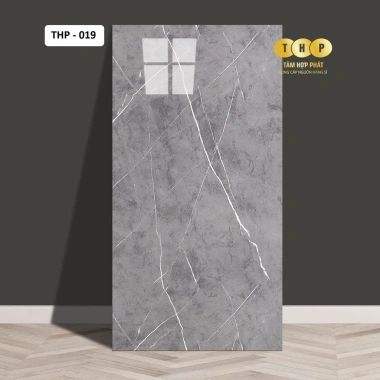 Thùng 50 tấm THP-019 xám xi măng xốp phủ PVC cao cấp - Chính hãng, giảm giá 23% chỉ 368.500 VND
