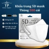 Thùng 500 Cái Khẩu Trang 5D Tấn Phát Giá 42.000 VNĐ Bảo Vệ Cao Thoáng Khí Đa Dụng