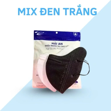 Thùng 500 khẩu trang 9A HẢI AN MASK – 5 lớp, chống bụi mịn, chống nắng, form rộng dễ thở, giảm giá 225.000₫ 10 Thùng 500 khẩu trang 9A HẢI AN MASK – 5 lớp, chống bụi mịn, chống nắng, form rộng dễ thở, giảm giá 225.000₫ 10