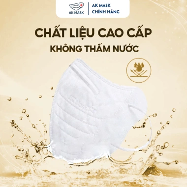 Thùng 500C Khẩu Trang 5D AK MASK Kháng Khuẩn, Kháng Nước, Chống UV - 89k