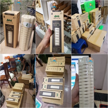 Thùng 6-12 thanh sứ lọc củ sen thế hệ 3 cỡ to 8x25cm - Giá ưu đãi 1,4 triệu 5 Thùng 6-12 thanh sứ lọc củ sen thế hệ 3 cỡ to 8x25cm - Giá ưu đãi 1,4 triệu 5