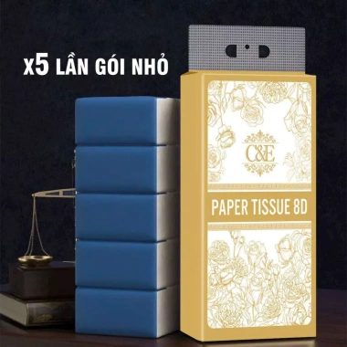 Thùng 6 Bịch 6.000 Tờ Giấy Treo Đa Năng Hoa Vàng C&E 4 Lớp – Chính Hãng, Bền, Giá Tốt 6 Thùng 6 Bịch 6.000 Tờ Giấy Treo Đa Năng Hoa Vàng C&E 4 Lớp – Chính Hãng, Bền, Giá Tốt 6