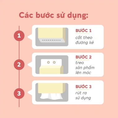 Thùng 6 bịch giấy rút treo tường Bông Sen Vàng - tặng 3 móc treo, giảm còn 158.500₫ 4 Thùng 6 bịch giấy rút treo tường Bông Sen Vàng - tặng 3 móc treo, giảm còn 158.500₫ 4