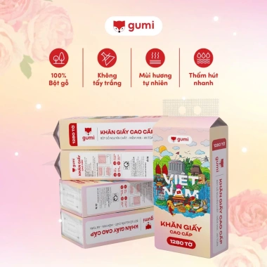 Thùng 6 bịch Khăn Giấy Gumi treo tường an toàn, tặng 3 móc, giá ưu đãi 104.600₫ 8