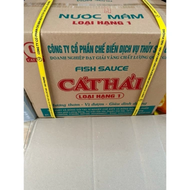 Thùng 6 can 2L Nước mắm Cát Hải Loại 1 - Giảm giá 20% chỉ 199.999₫