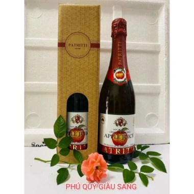 Thùng 6 chai Patritti Sparkling Grape Juice Úc 750ml - Nước ép nho thơm ngon, giảm giá 875.000 VND
