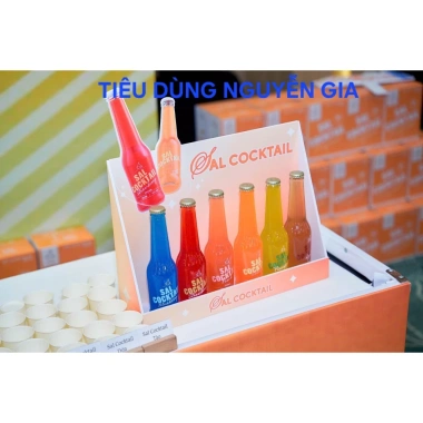 Thùng 6 chai SAL COCKTAIL vị hoa quả 265ml - Giá ưu đãi 248k, giải khát thơm ngon 3