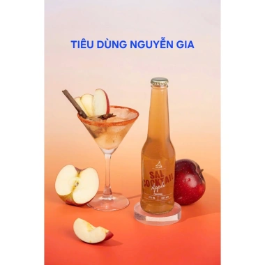 Thùng 6 chai SAL COCKTAIL vị hoa quả 265ml - Giá ưu đãi 248k, giải khát thơm ngon 6