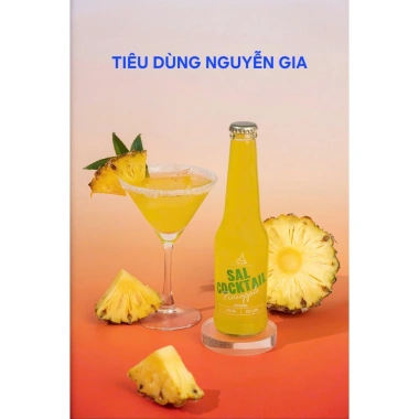 Thùng 6 chai SAL COCKTAIL vị hoa quả 265ml - Giá ưu đãi 248k, giải khát thơm ngon 8