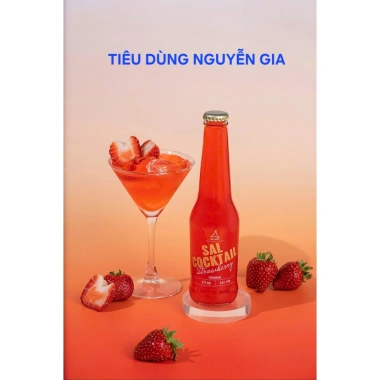 Thùng 6 chai SAL COCKTAIL vị hoa quả 265ml - Giá ưu đãi 248k, giải khát thơm ngon 9